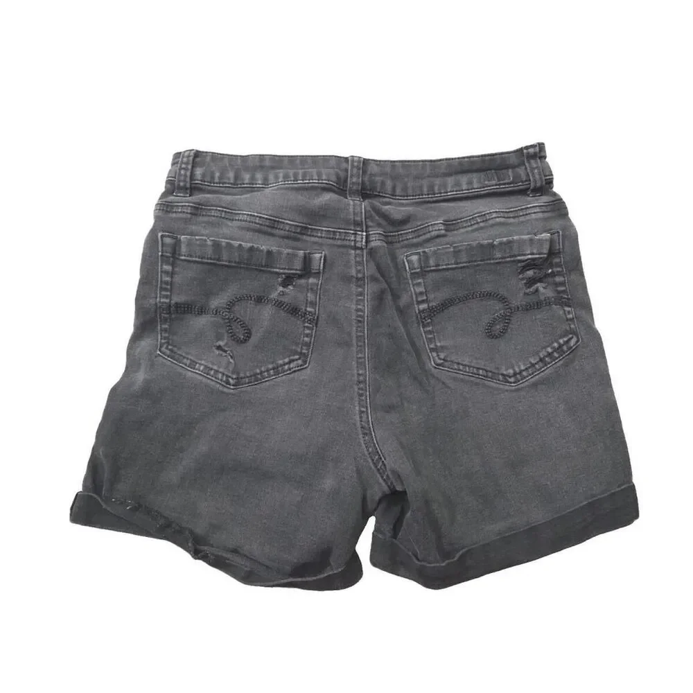 Justice Black Shorts